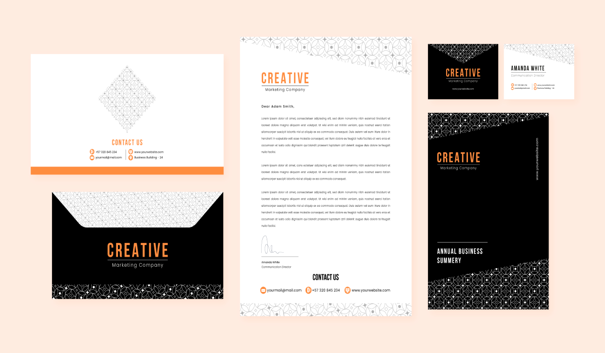 Branding Materials Design in Dubai - ZWEB Solution