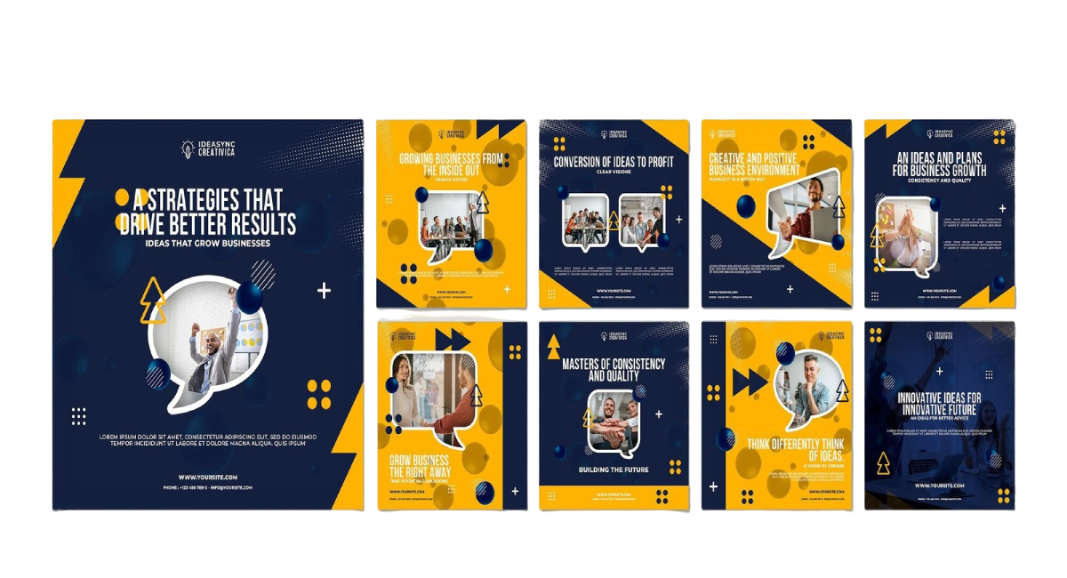Social Media Posts design in Dubai - ZWEB Solution