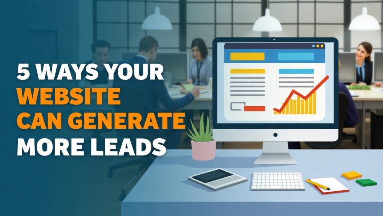 5 Ways Your Website Can Generate More Leads