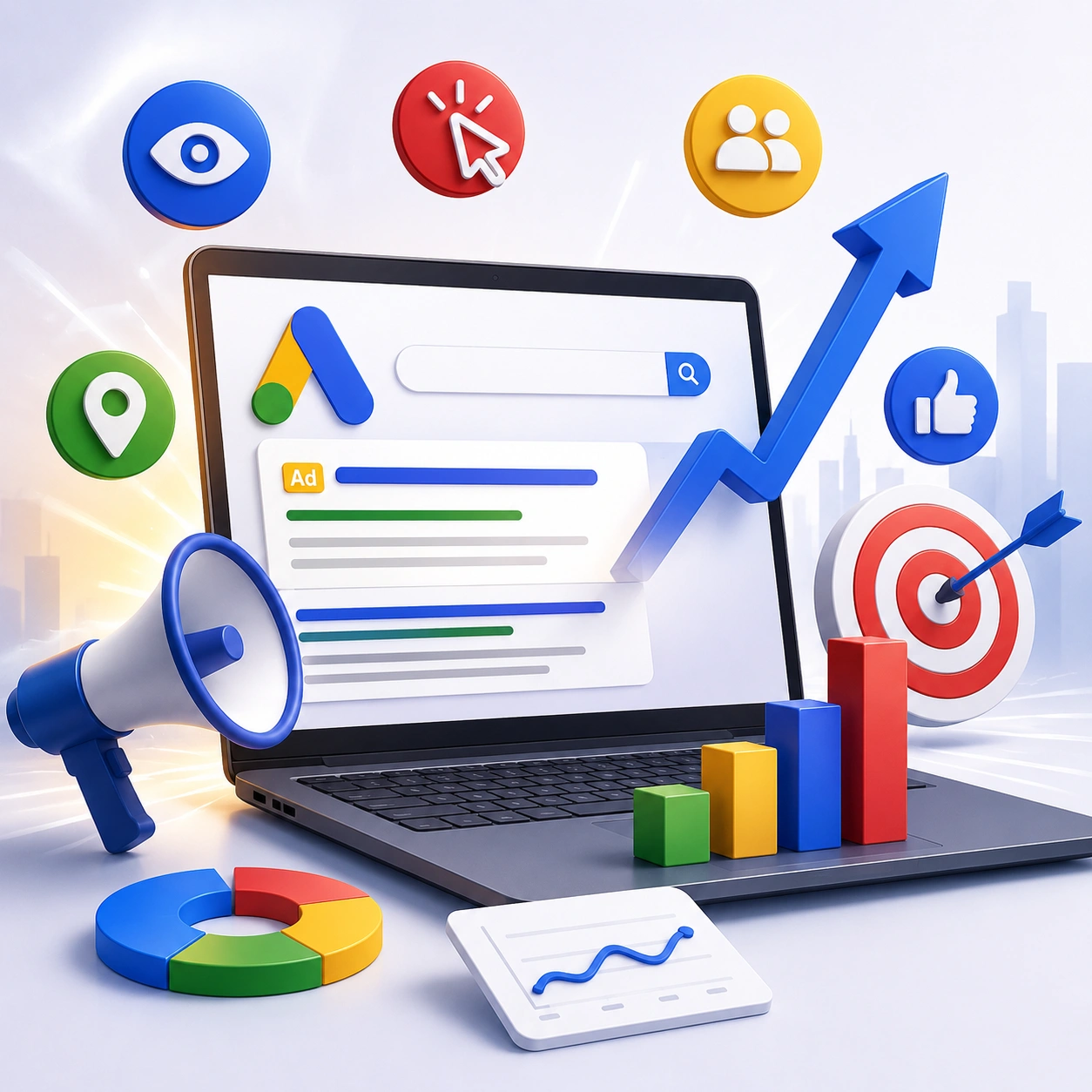 Professional Google Ads management services in Dubai for lead generation and business growth