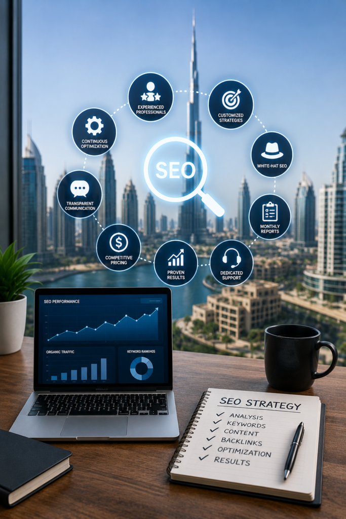 Off-page SEO services in Dubai with quality link building and authority development