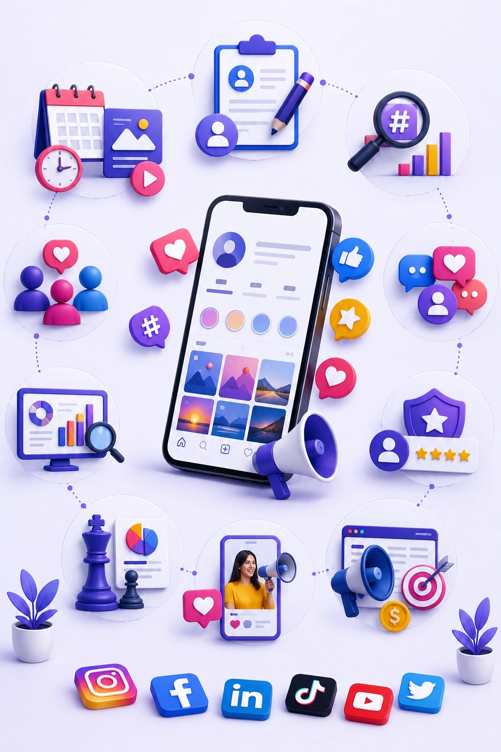 Social media strategy and optimization services in Dubai